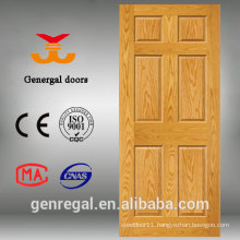 Painted interior bedroom wood panel skin door